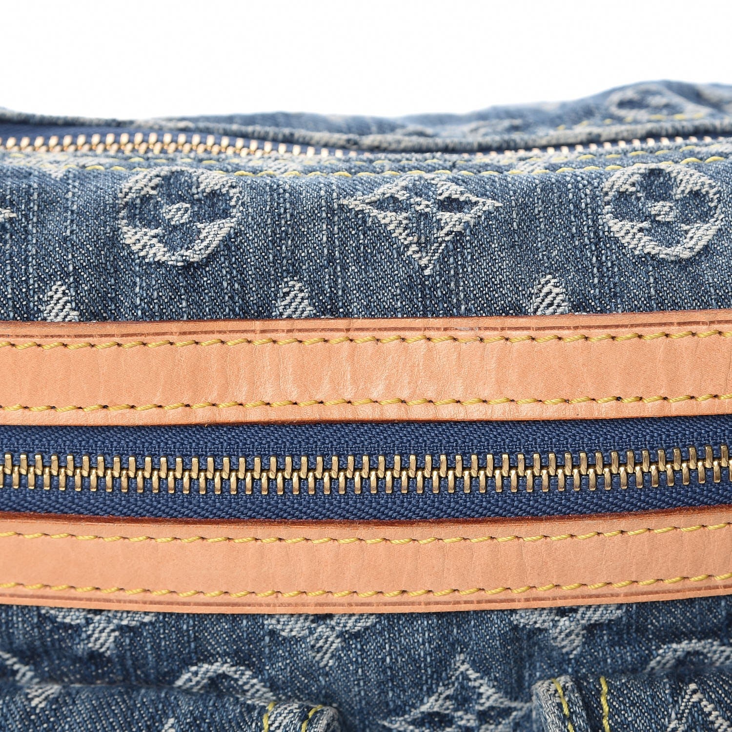 Louis Vuitton Monogram Denim Baggy PM Blue 13 of 13