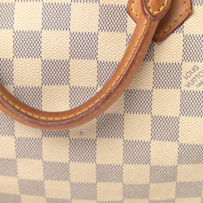 Louis Vuitton Damier Azur Speedy 30 19 of 22