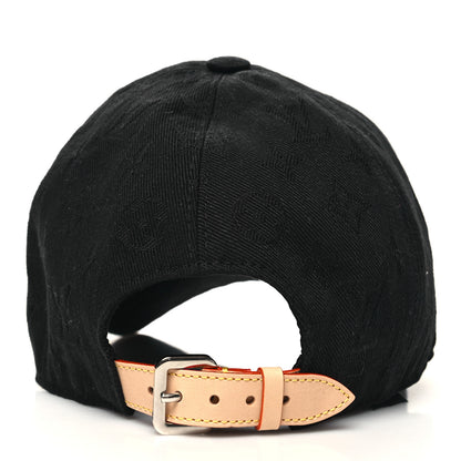 Louis Vuitton Monogram Jacquard Essential Cap 60 Black 4 of 7