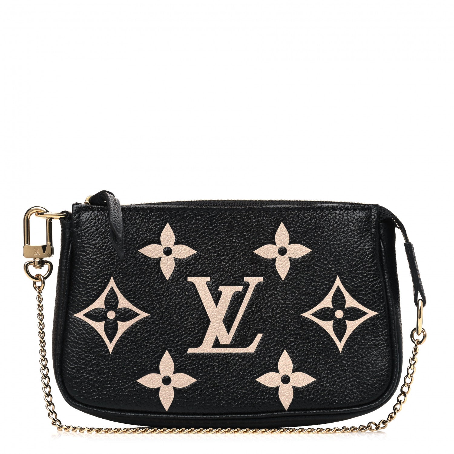 Louis Vuitton Empreinte Monogram Giant Mini Pochette Accessories Black 1 of 4