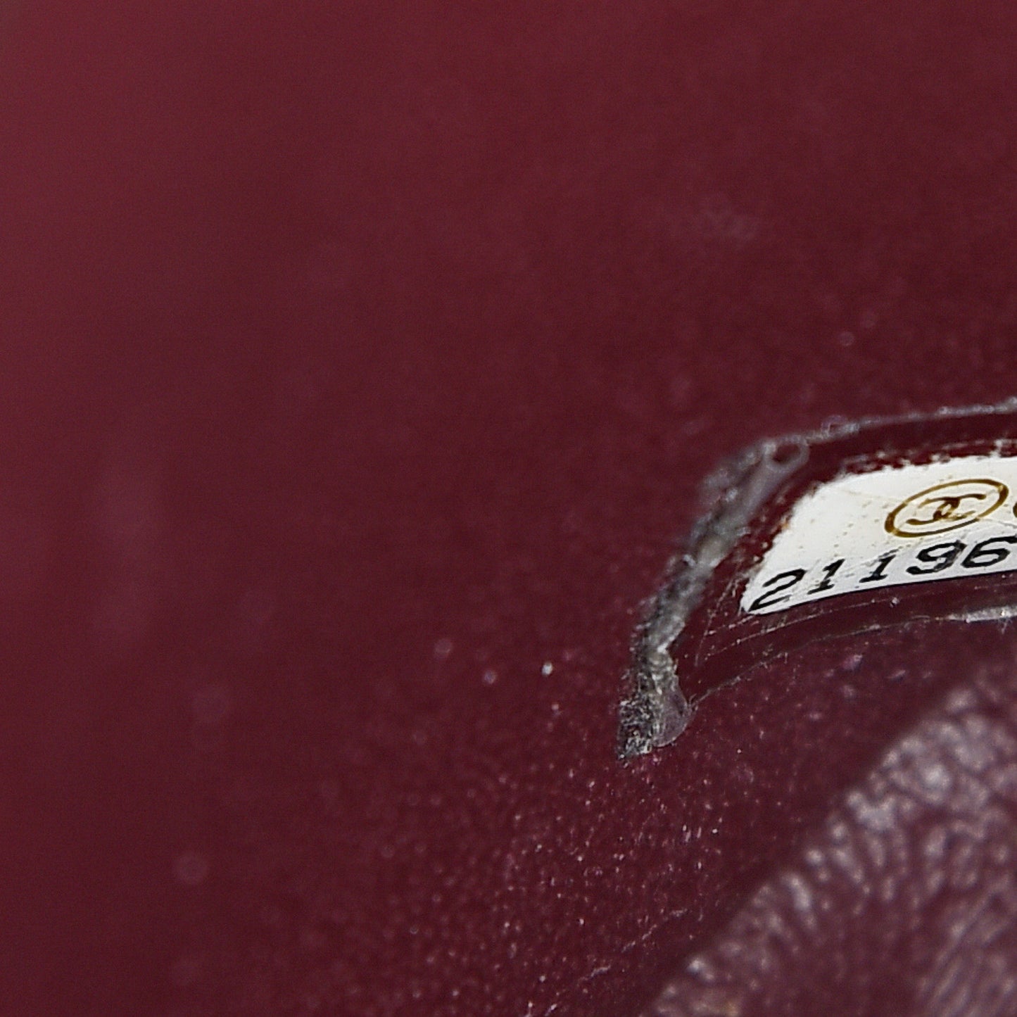Calfskin Embossed Medium Flap Brown