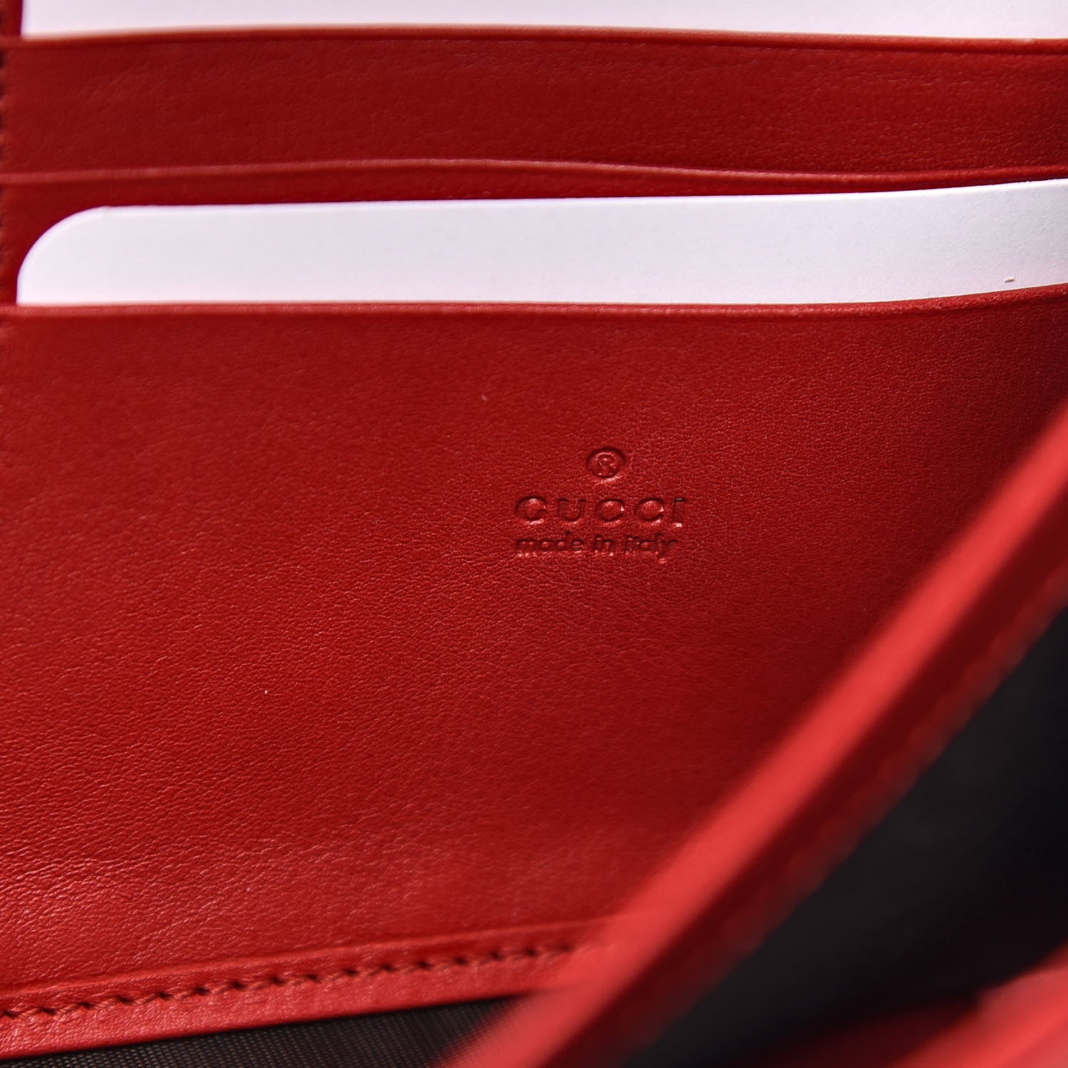 Gucci Velvet Matelasse GG Marmont Chain Wallet Hibiscus Red 6 of 10