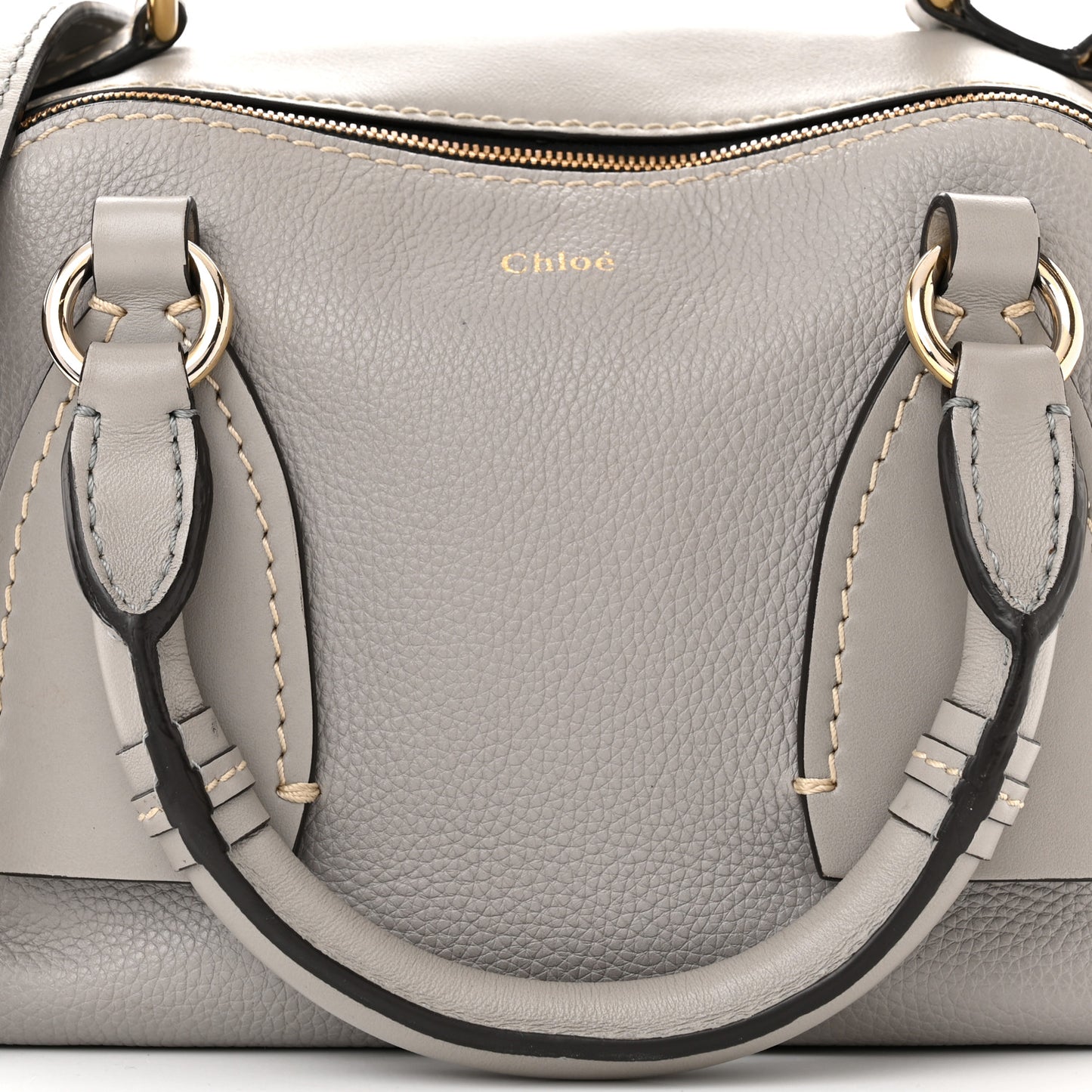 Calfskin Small Daria Stormy Grey