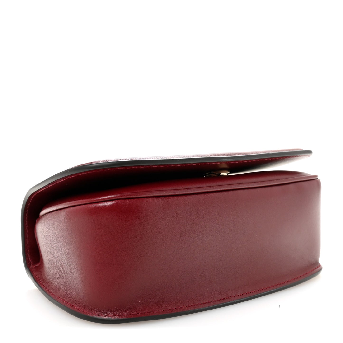 Calfskin Blondie Small Shoulder Bag Dark Red