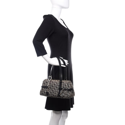 Christian Dior Denim Monogram Charms Shoulder Bag Blue 3 of 11