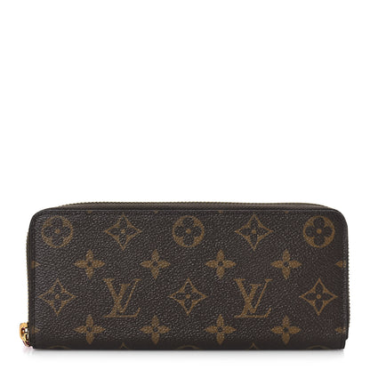 Louis Vuitton Monogram Clemence Wallet Fuchsia 1 of 10