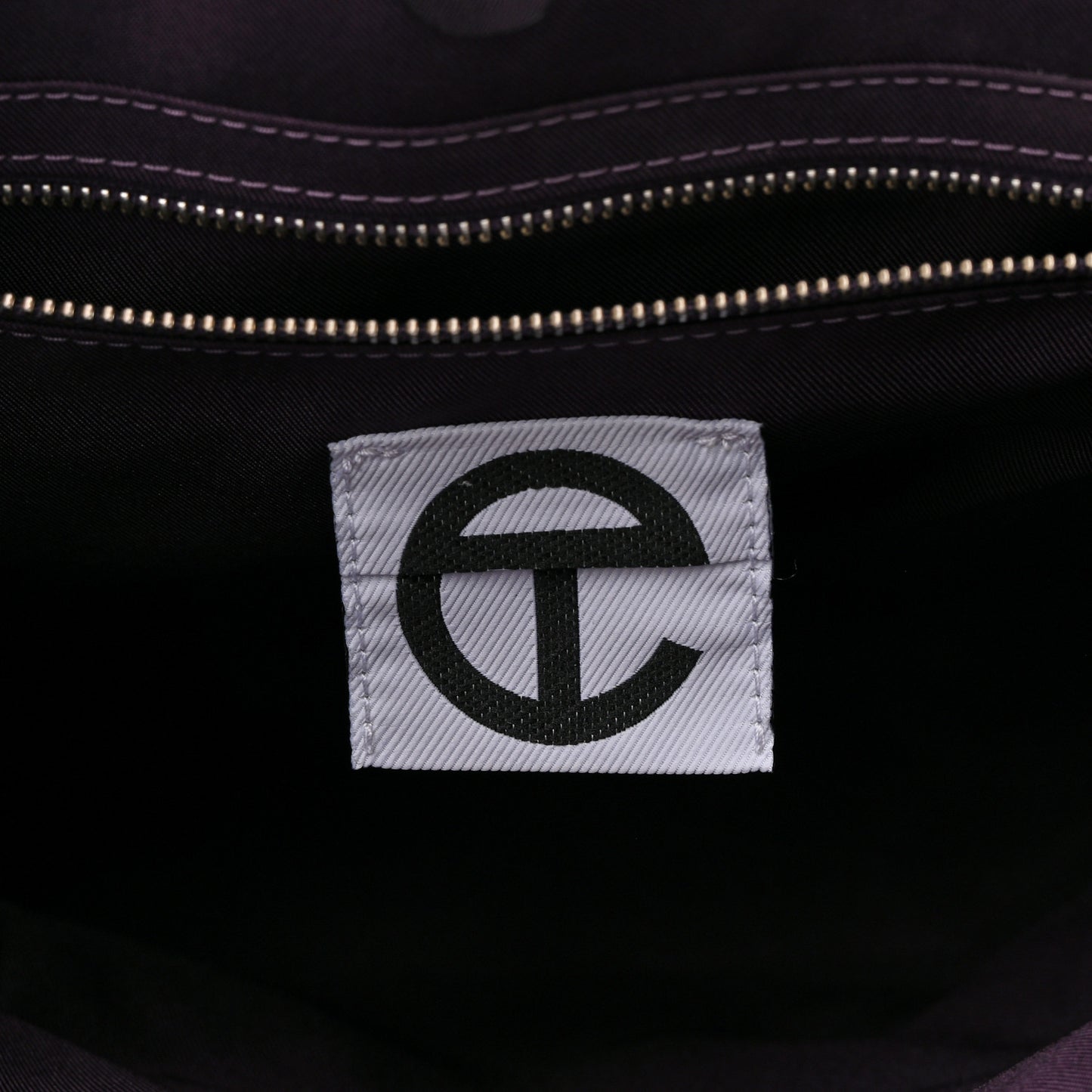 Vegan Leather Medium Shopping Bag Eggplant