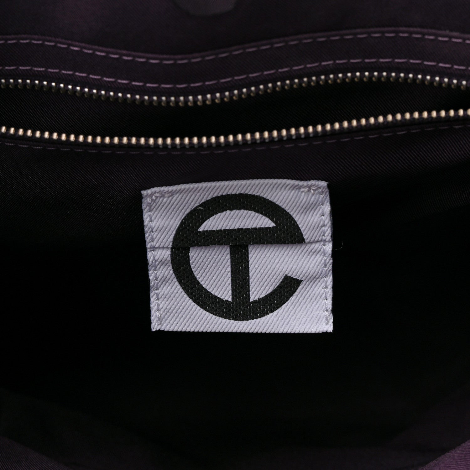 Telfar Vegan Leather Medium Shopping Bag Eggplant 6 of 9