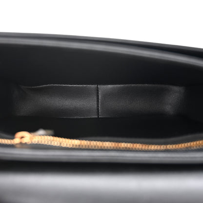 Celine Shiny Calfskin Teen Triomphe Black 5 of 9