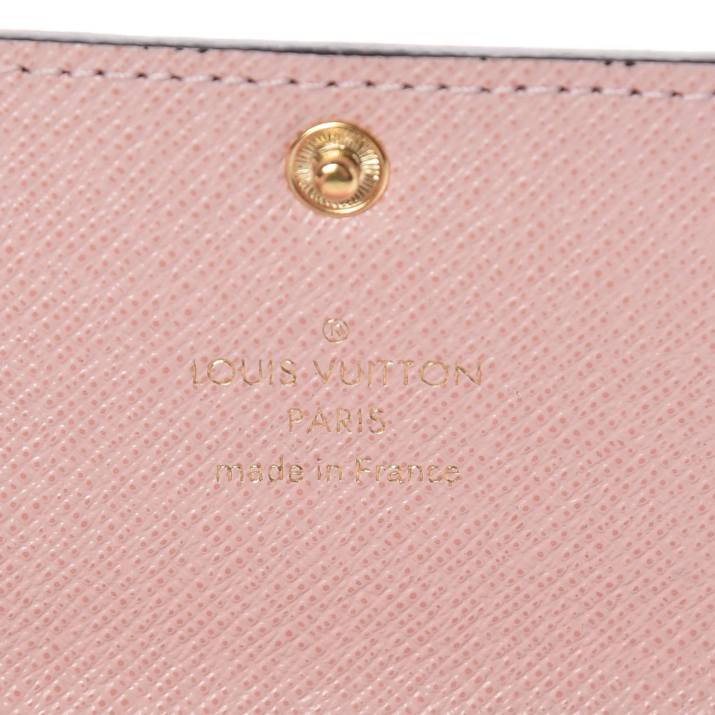Damier Ebene Multicles 6 Key Holder Rose Ballerine
