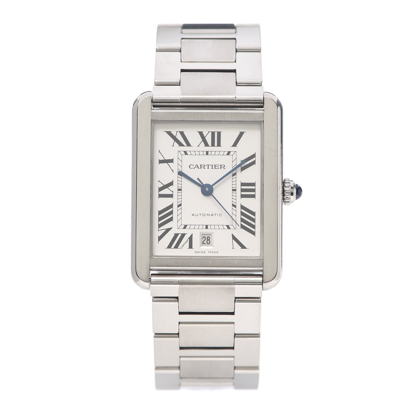 Stainless Steel 31mm Tank Solo Automatic Watch