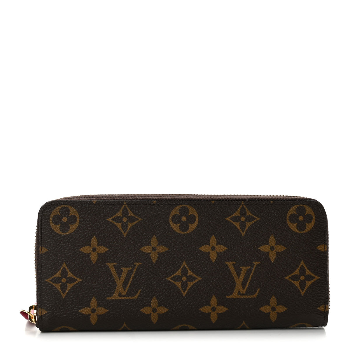 Monogram Clemence Wallet Fuchsia