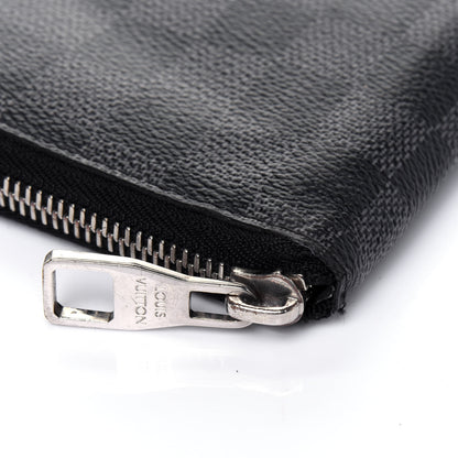 Louis Vuitton Damier Graphite Zippy Wallet Vertical 15 of 15