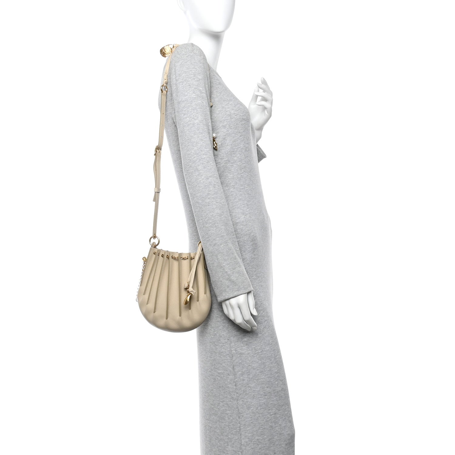 Chloe Soft Calfskin Sea Treasures Crossbody Deep Ivory 2 of 10