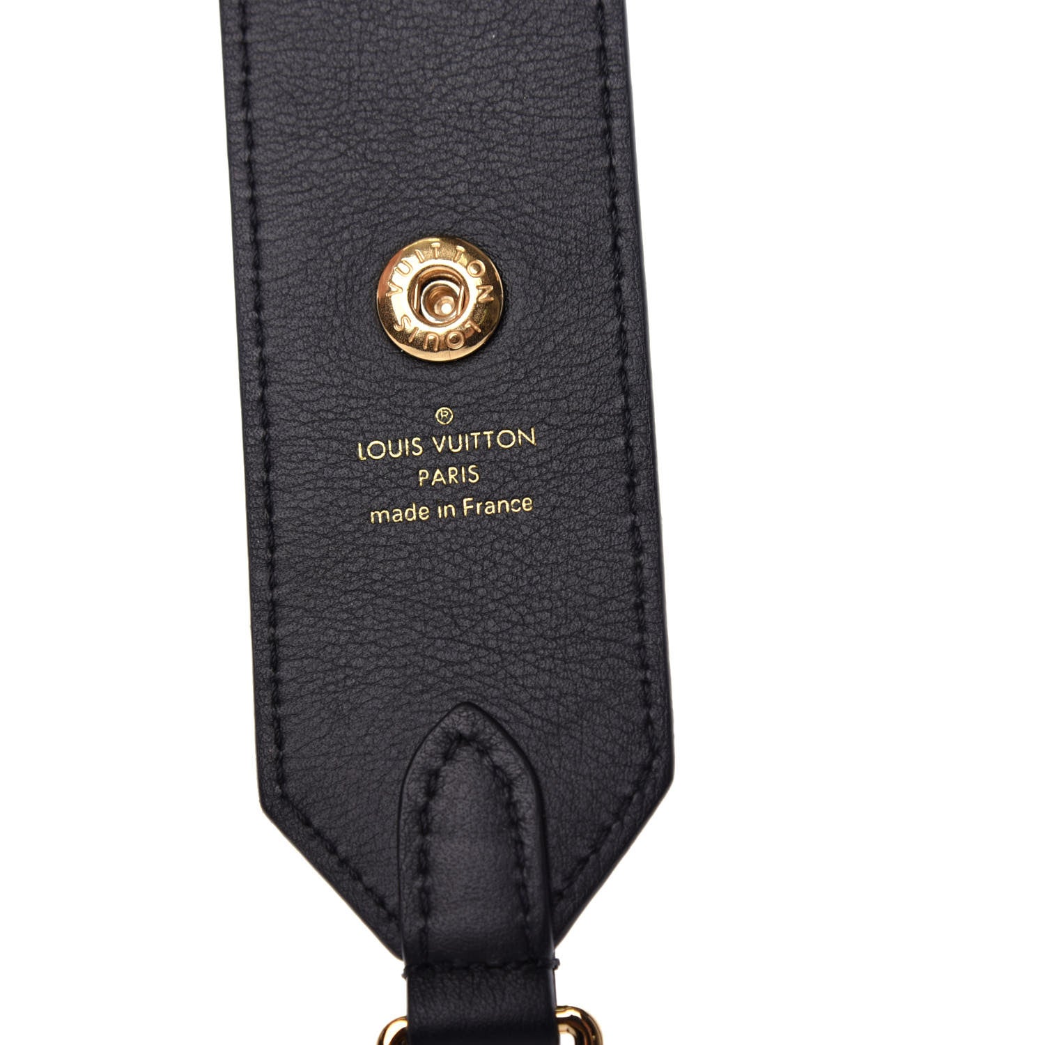 Louis Vuitton Monogram Adjustable Bandouliere Shoulder Strap Black 4 of 5