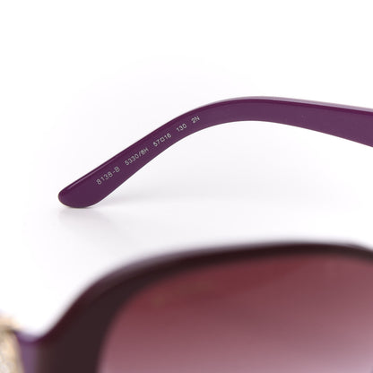 Bulgari Crystal 8138 B Sunglasses Burgundy 6 of 8