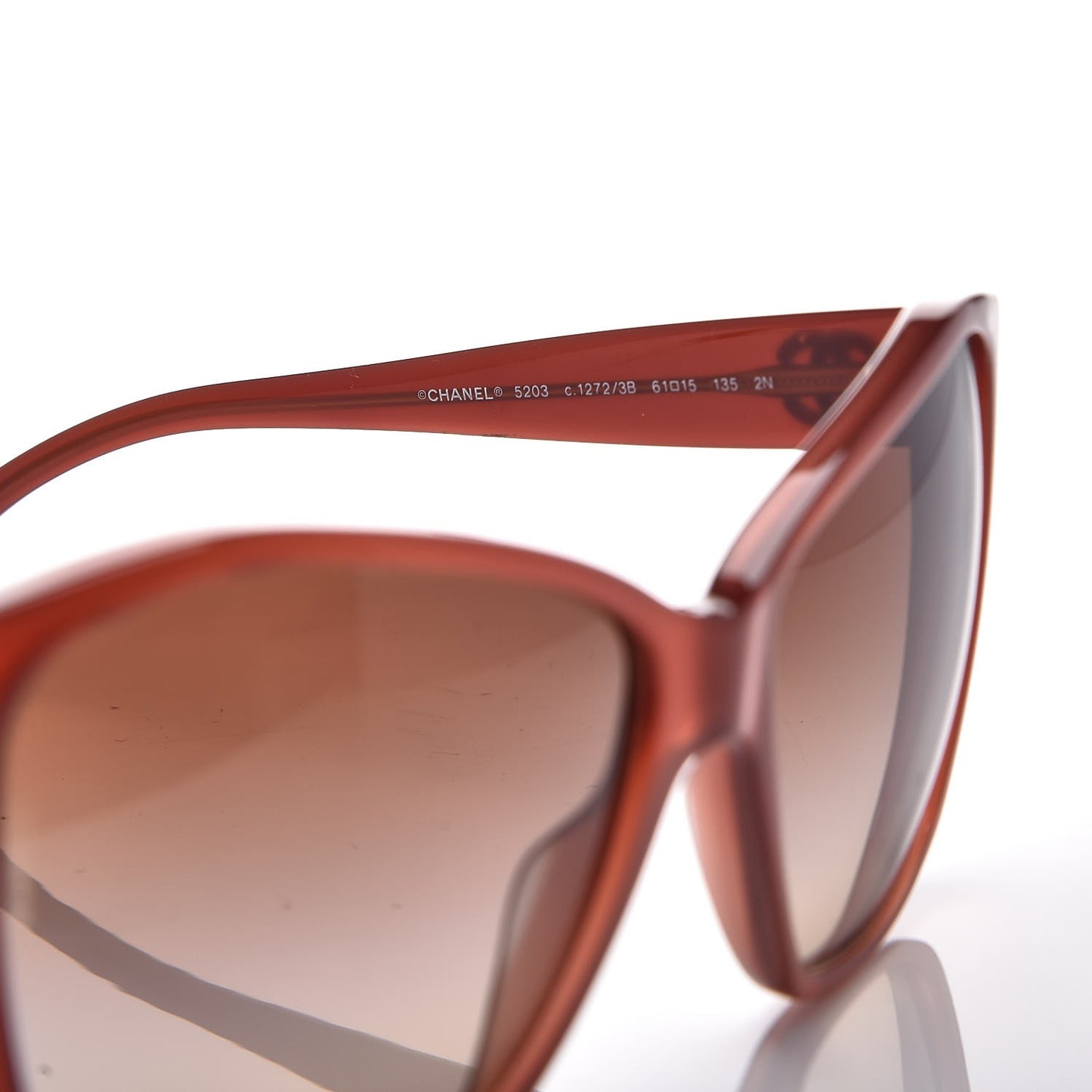 Acetate CC Sunglasses 5203 Red