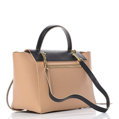 Celine Smooth Calfskin Mini Bi-Color Belt Bag Beige 3 of 15