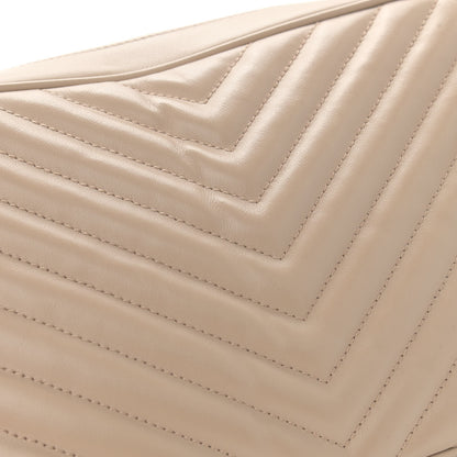 Saint Laurent Calfskin Matelasse Monogram Lou Camera Bag Dark Beige 11 of 11