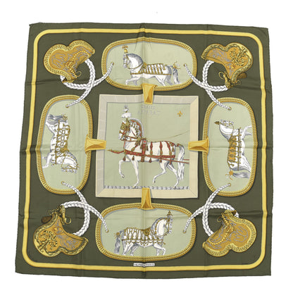 Hermes Silk Grand Apparat Scarf 90 1 of 5