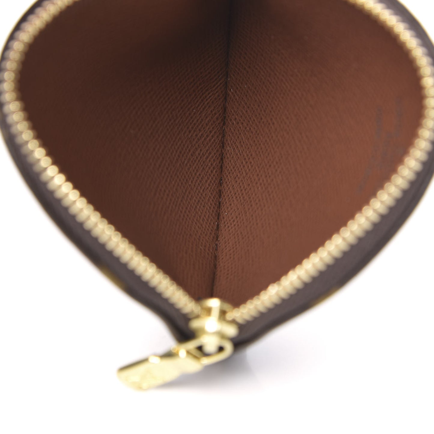 Monogram Round Coin Purse