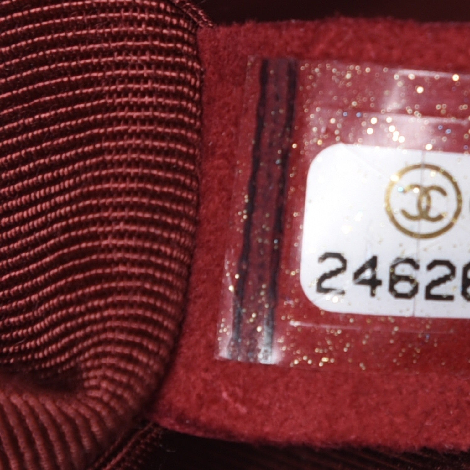 Chanel Lambskin Quilted Medium Boy Flap Burgundy 7 of 7