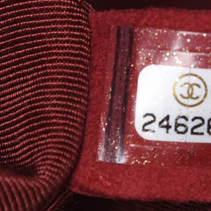 Chanel Lambskin Quilted Medium Boy Flap Burgundy 7 of 7