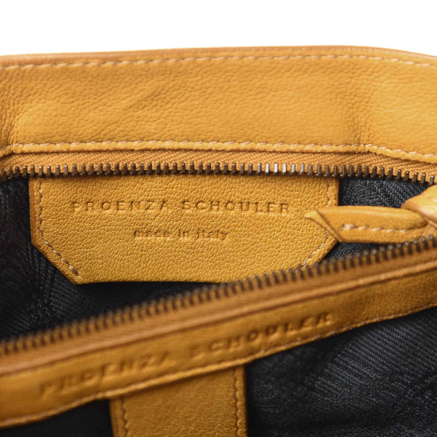 Lambskin Medium PS1 Satchel Mustard