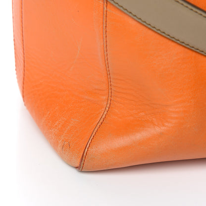 Givenchy Smooth Calfskin Medium Bi-Color Antigona Orange Beige 16 of 17