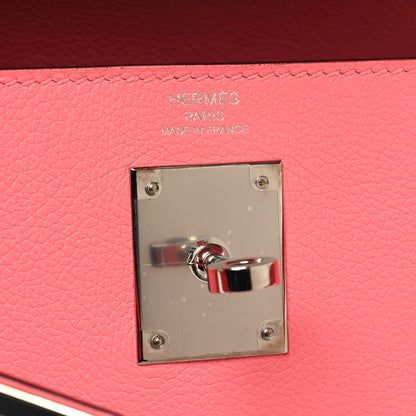 Hermes Evercolor Verso Kelly Retourne 28 Rose D'ete Terre 6 of 13