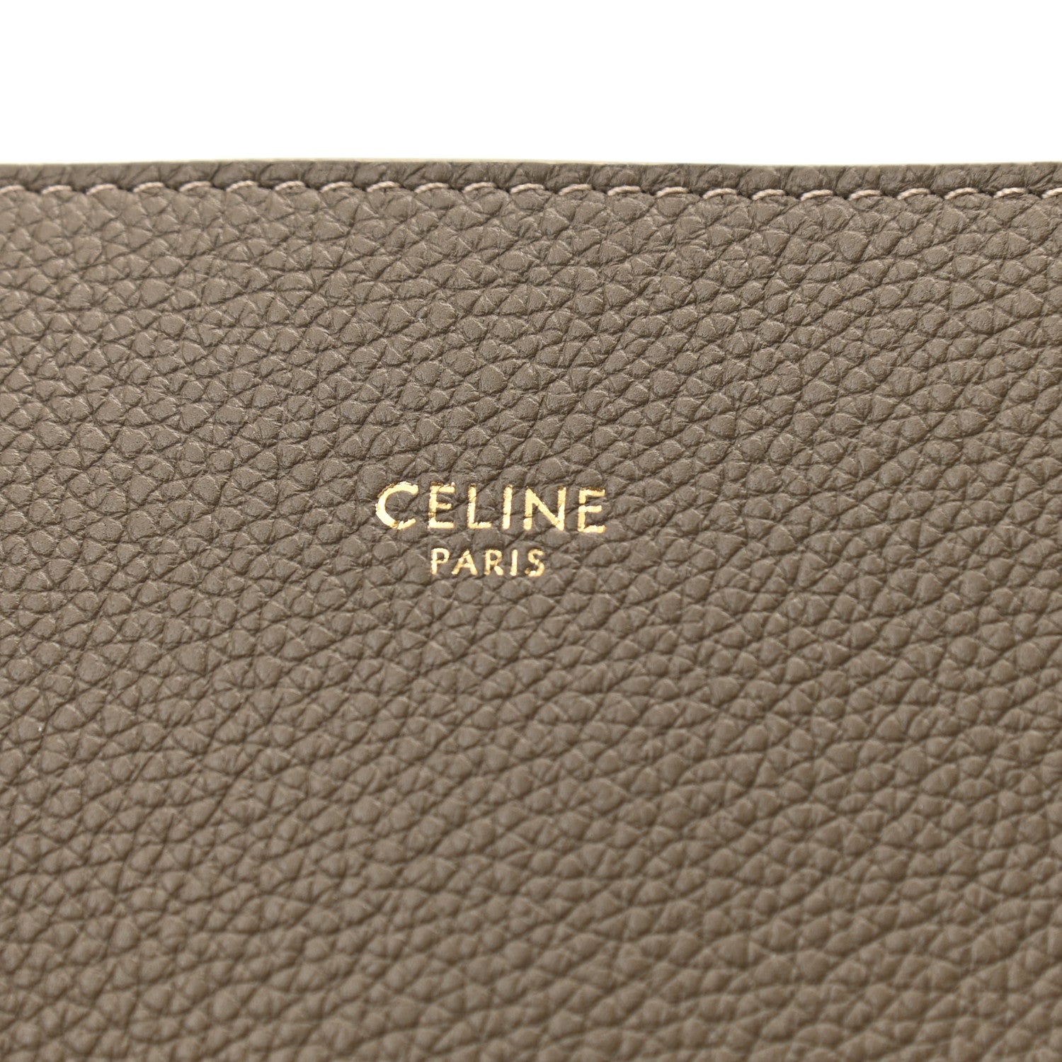 Celine Soft Grained Calfskin Small Belt Cabas Phantom Taupe 6 of 11