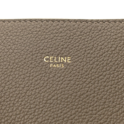 Celine Soft Grained Calfskin Small Belt Cabas Phantom Taupe 6 of 11
