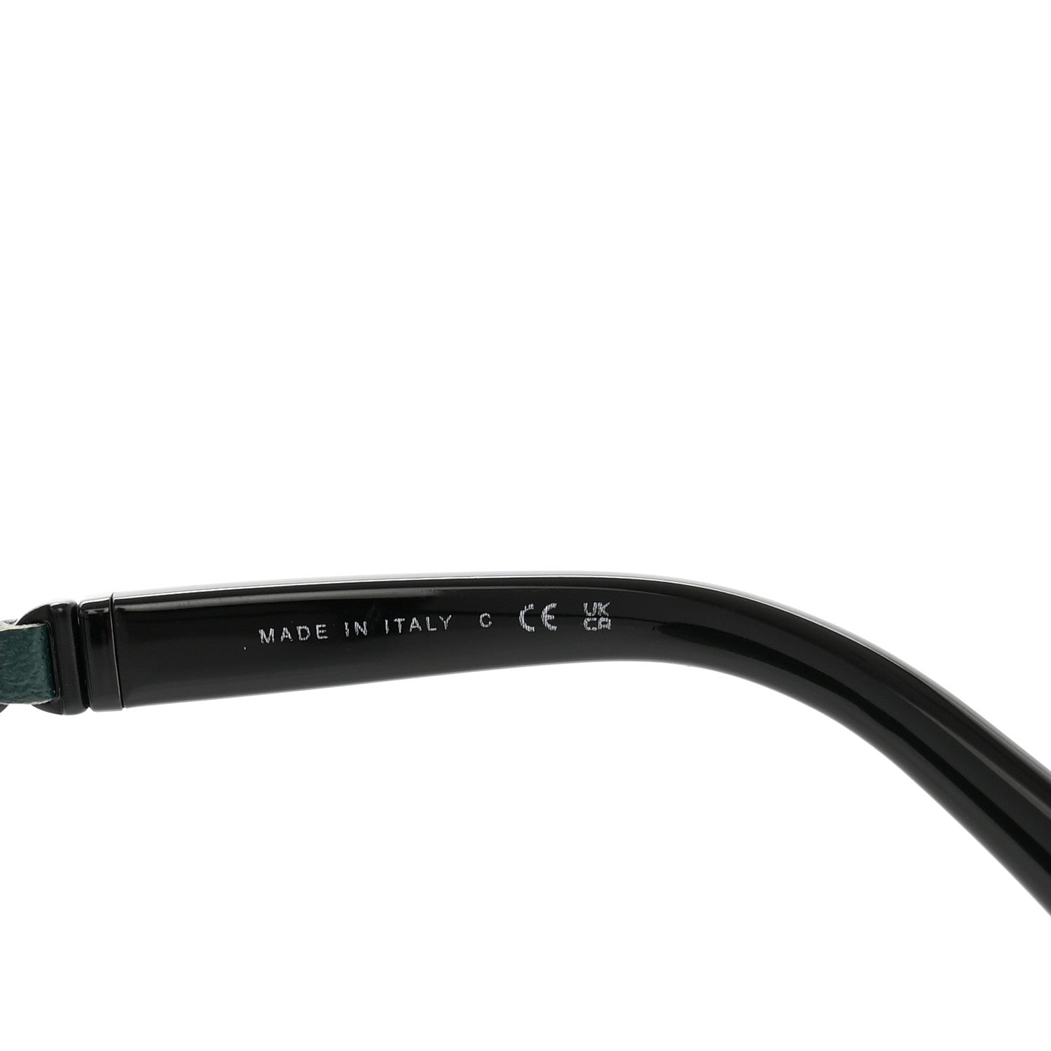 Chanel Metal Calfskin Round Chain Sunglasses 4265-Q Black 6 of 8