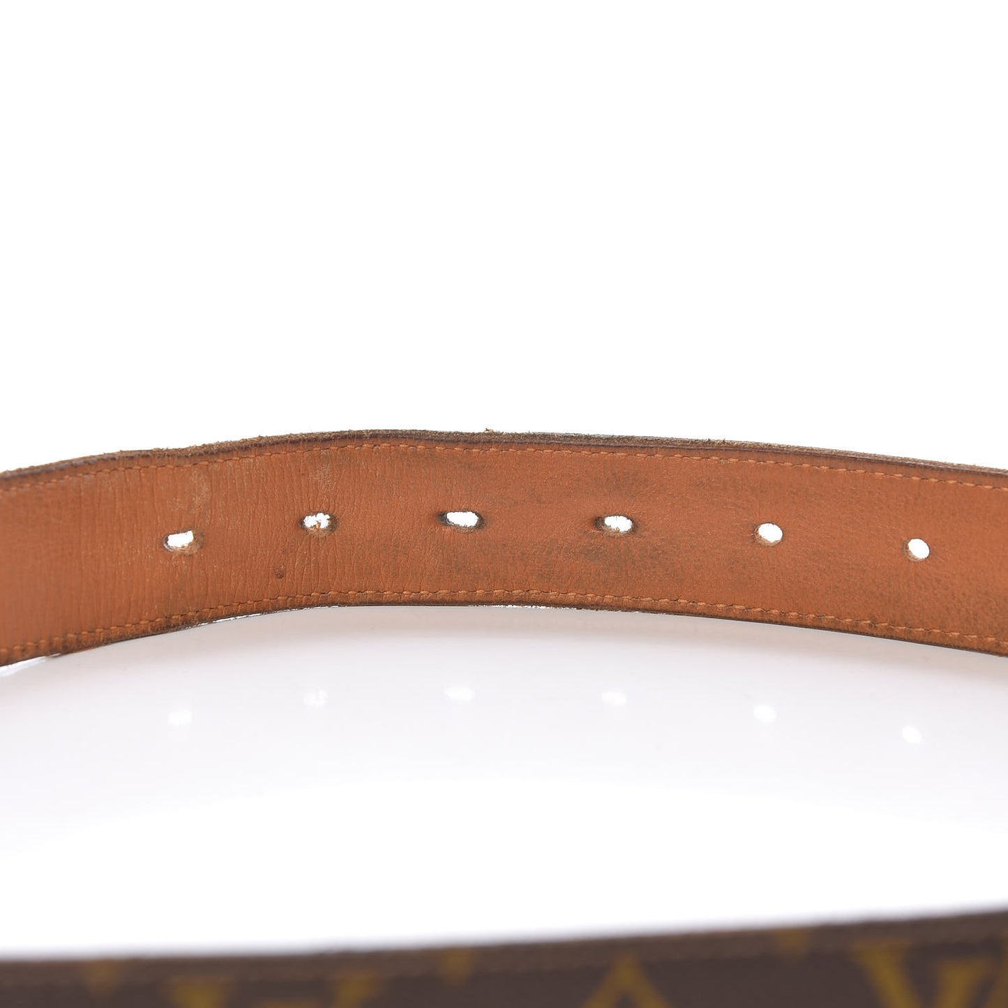 Monogram Saks Fifth Avenue Ellipse Belt 24