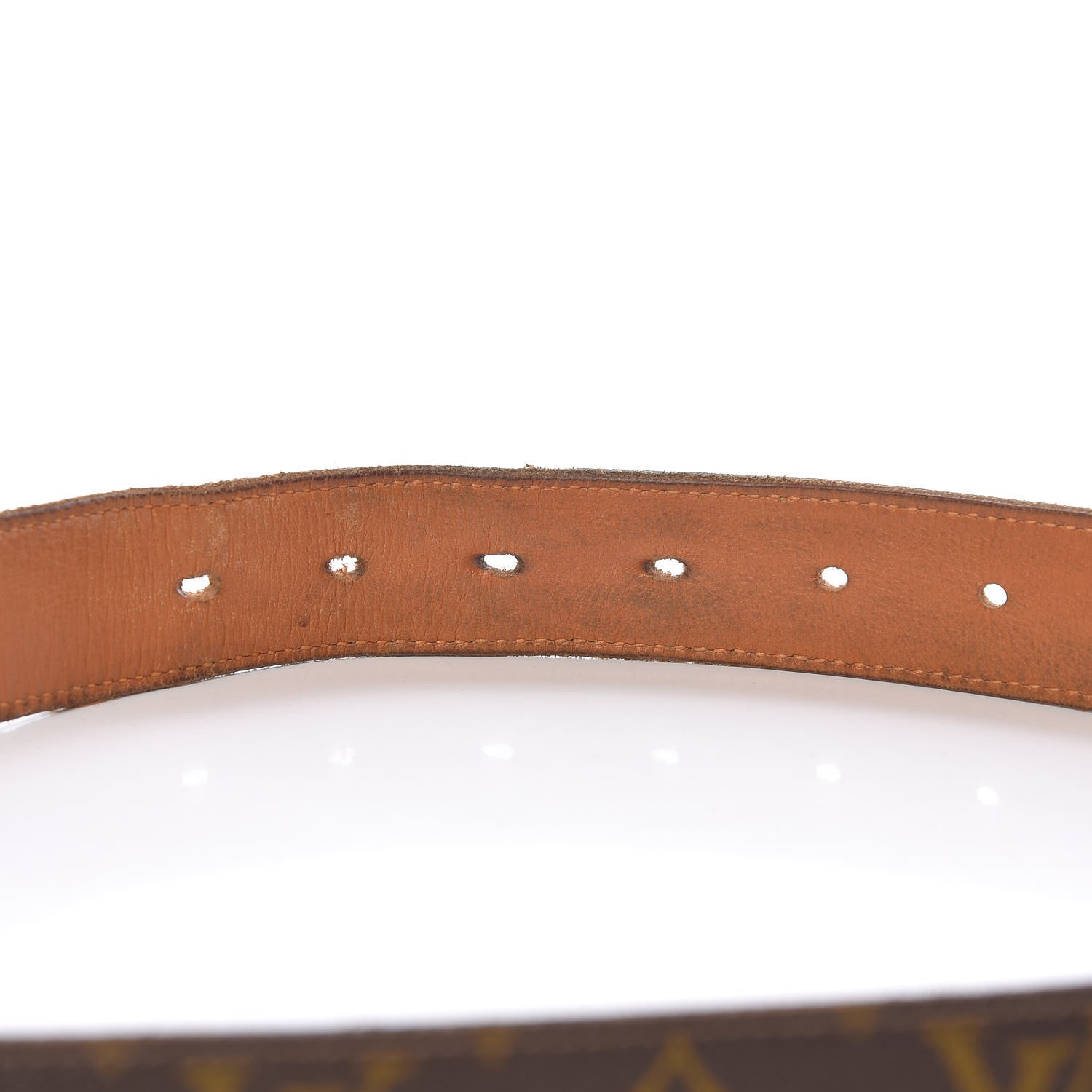 Louis Vuitton Monogram Saks Fifth Avenue Ellipse Belt 24 6 of 10