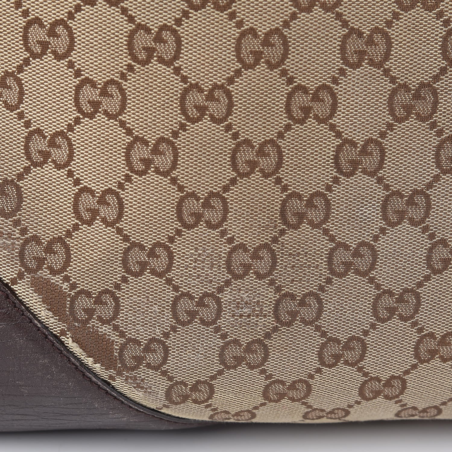 Gucci Monogram Hasler Hobo Dark Brown 20 of 24