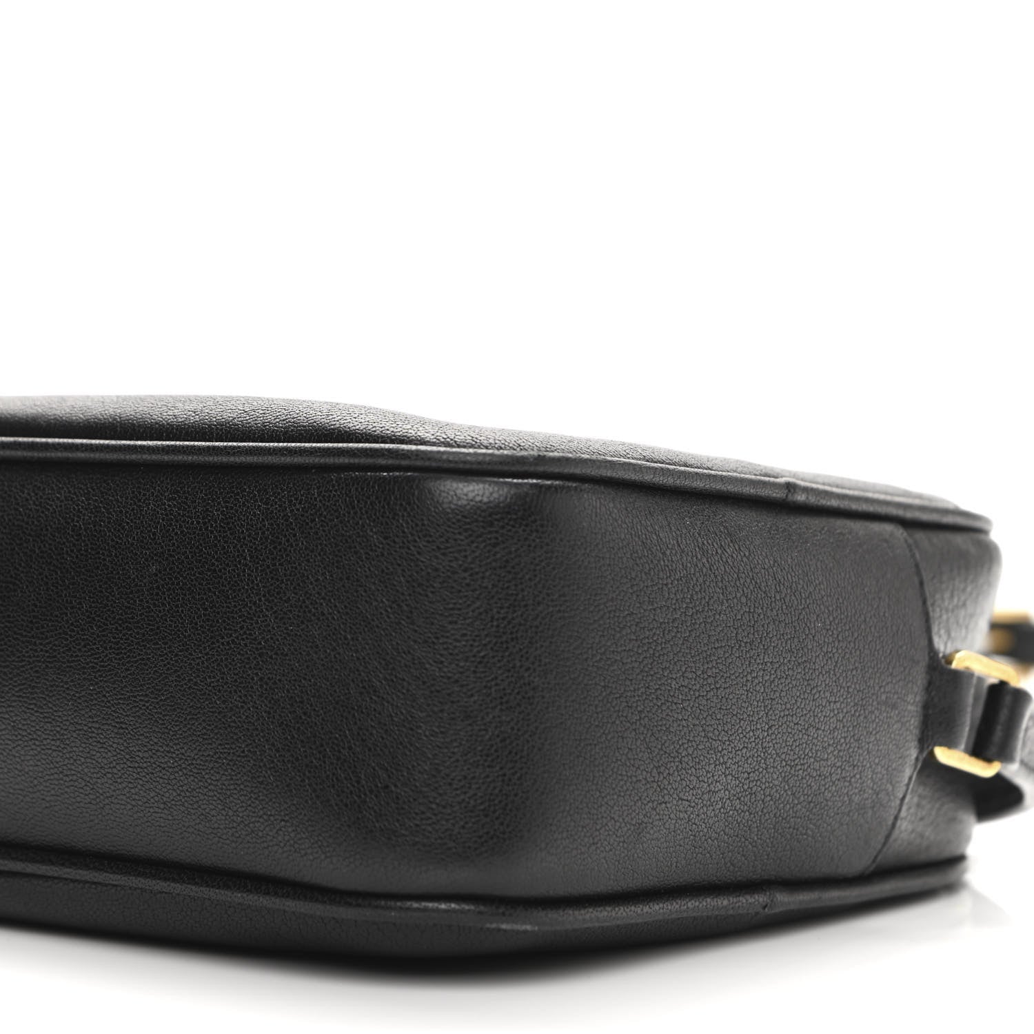Saint Laurent Lambskin Monogram Small Lou Camera Bag Black 9 of 10