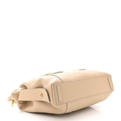 Givenchy Smooth Calfskin Medium Antigona Soft Lock Duffle Bag Beige 4 of 10