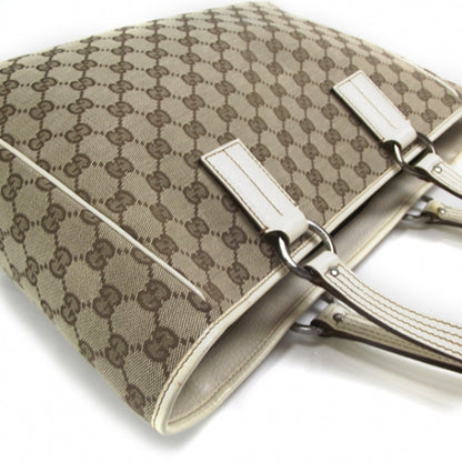 Gucci Monogram Canvas Tote Ivory 6 of 11