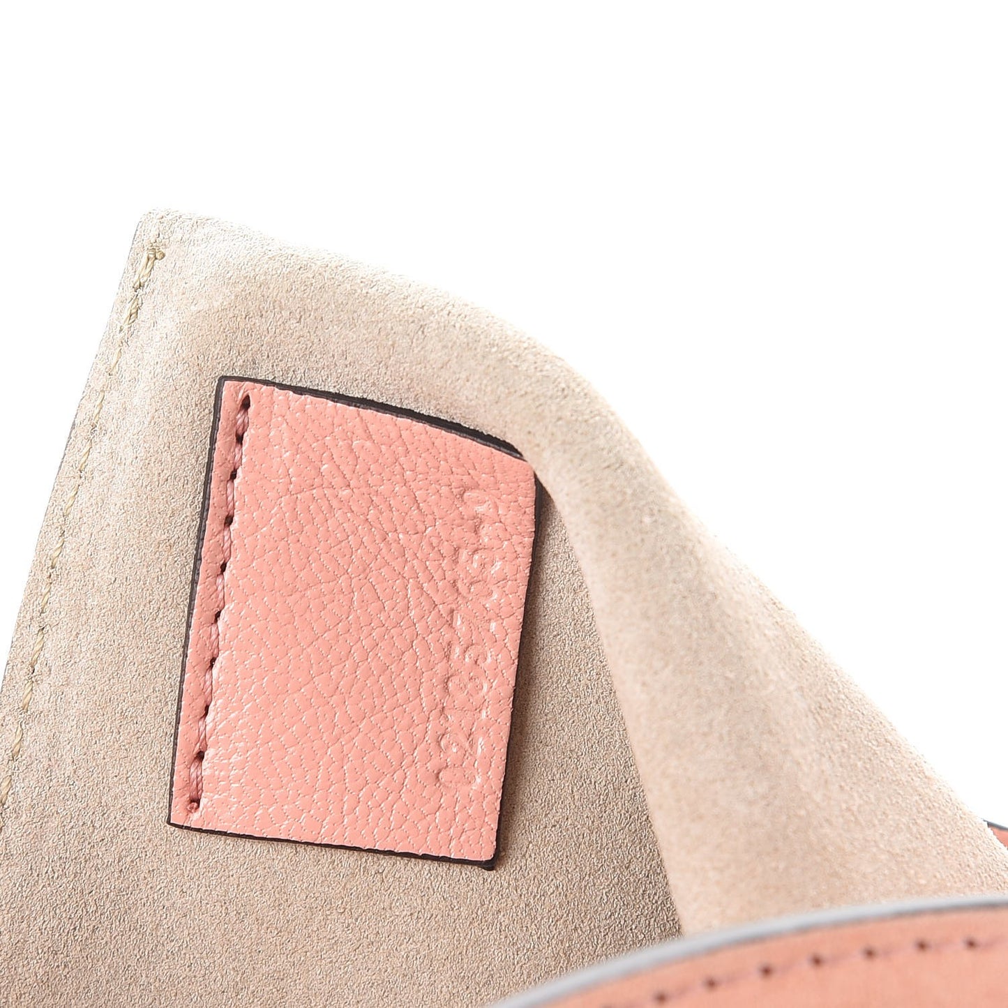Calfskin Suede Small Pixie Bag Ideal Blush