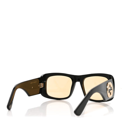 Gucci Acetate Square GG1251S Sunglasses Black 4 of 7