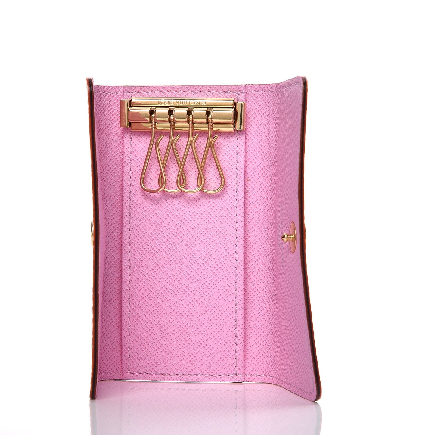 Monogram Multicolor Multicles 4 Key Holder White Litchi