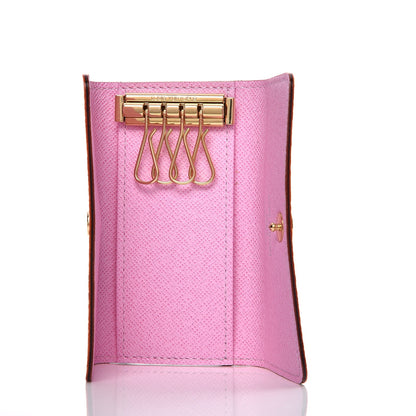 Louis Vuitton Monogram Multicolor Multicles 4 Key Holder White Litchi 5 of 6