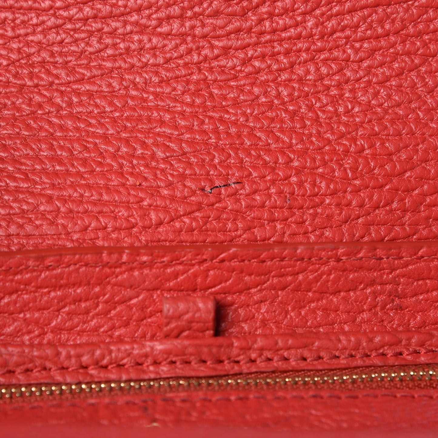 3.1 Textured Calfskin Mini Pashli Satchel Red