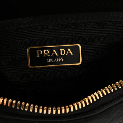 Prada Nappa Gaufre Camera Bag Black 9 of 11