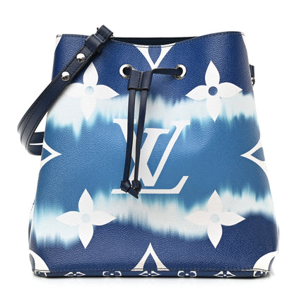 Louis Vuitton Monogram Escale Neonoe MM Blue 1 of 10