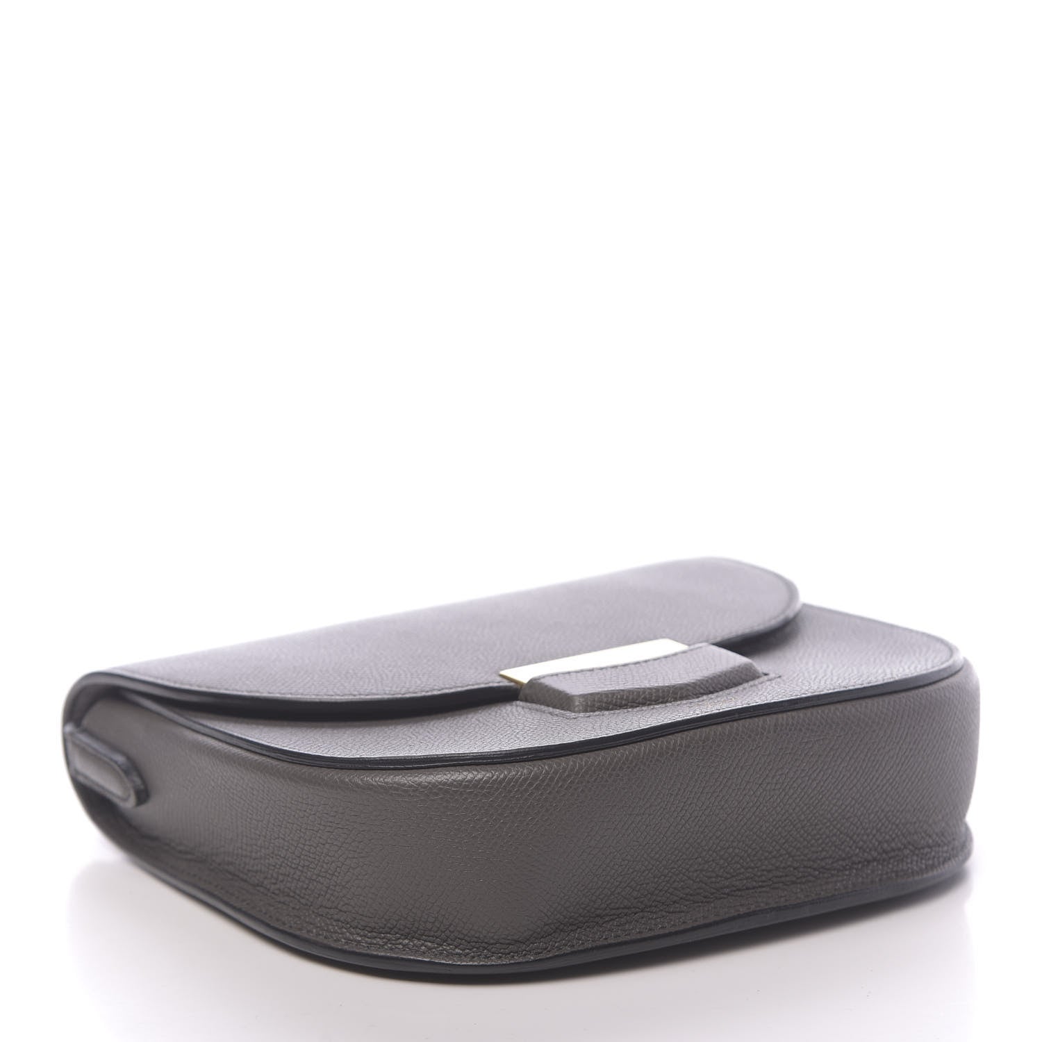 Celine Baby Grained Calfskin Small Trotteur Grey 4 of 11