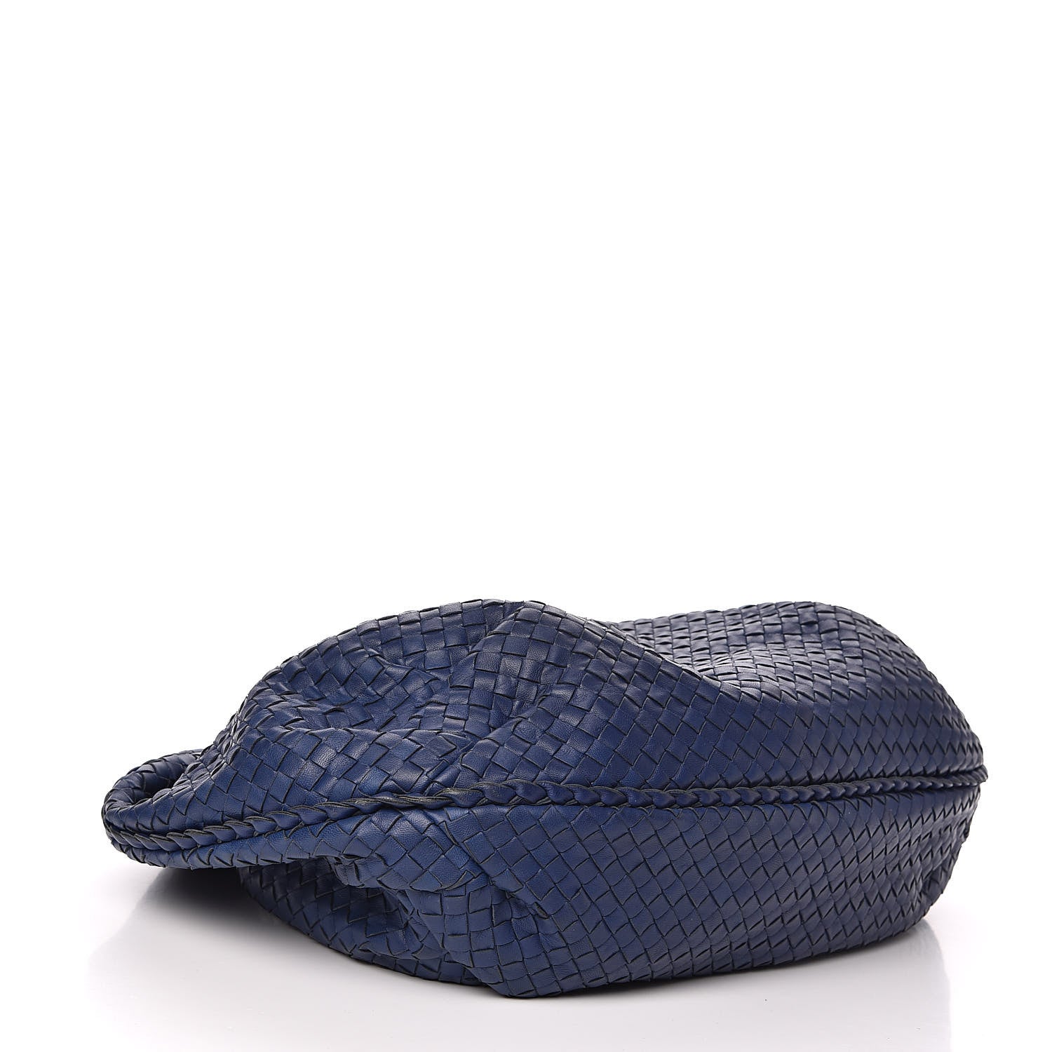 Bottega Veneta Nappa Intrecciato Large Belly Veneta Hobo Sapphire 4 of 11