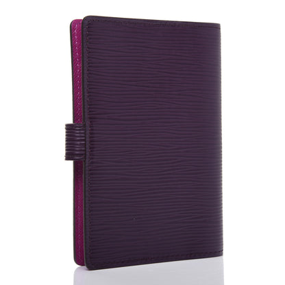 Louis Vuitton Epi Small Ring Agenda Cover Cassis 3 of 10