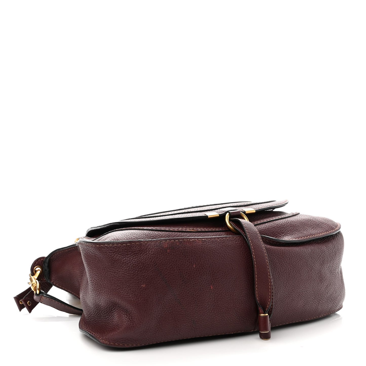 Calfskin Medium Marcie Satchel Dark Velvet